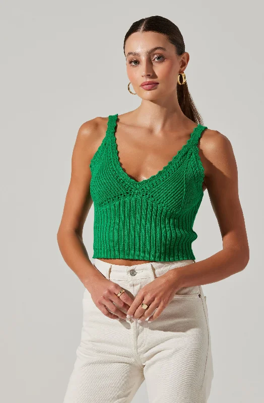 Darma V-Neck Sweater Tank