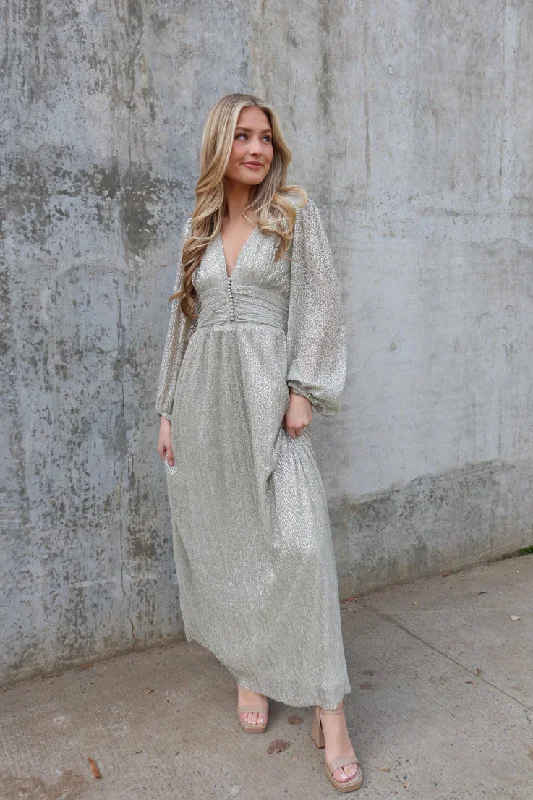 Silver Lining Maxi Dress